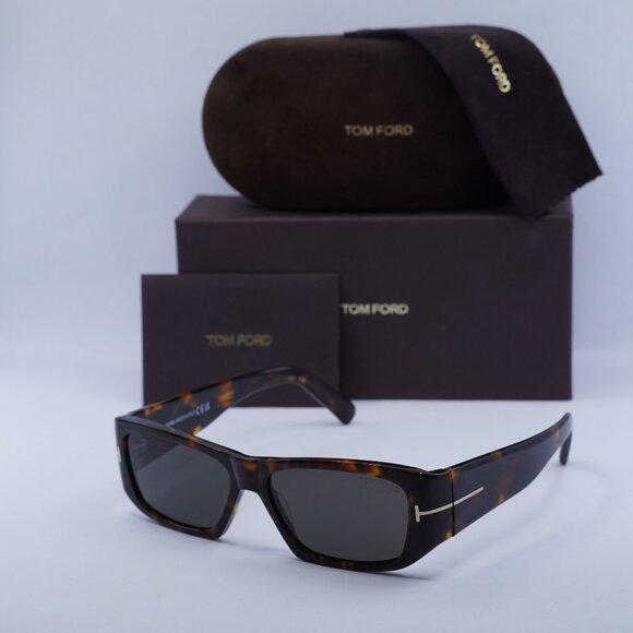 FINAL PRICE NEW TOM FORD ANDRES 02 FT0986 52A SUNGLASSES - Picture 1 of 9